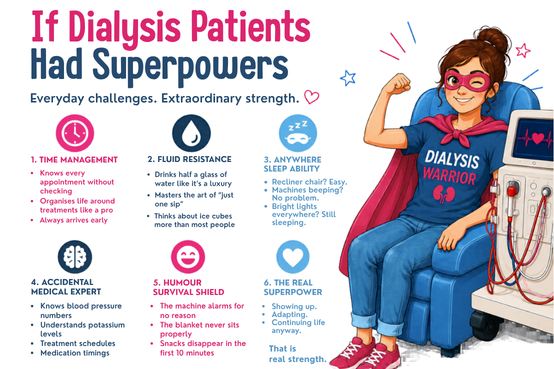 If Dialysis Patients Had Superpowers